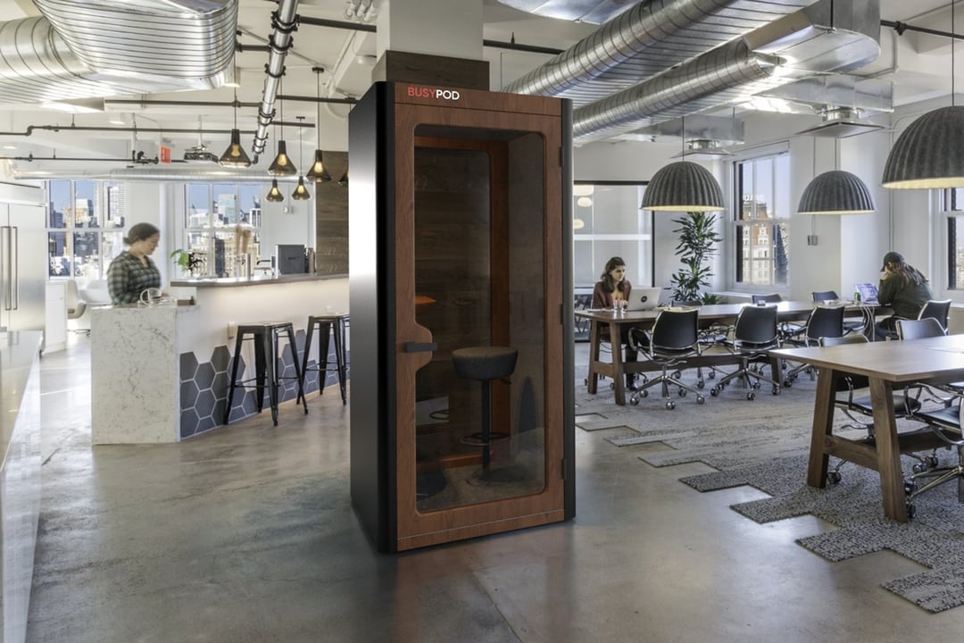 BUSYPOD Soundproof Phone Booth for the open office