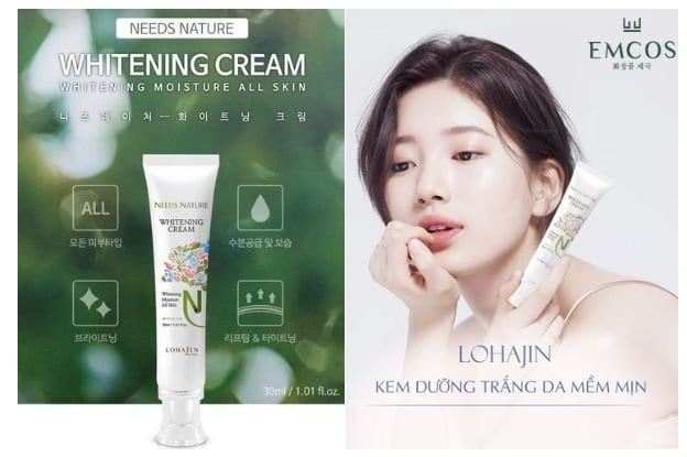 kem dưỡng trắng da mặt tuổi dậy thì