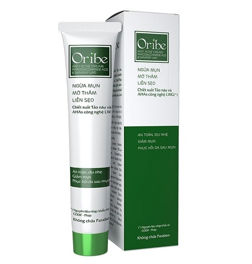 Oribe ngừa mụn, mờ thâm, liền sẹo