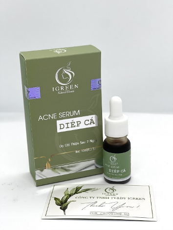 Serum diếp cá IGreen – Top những sản phẩm uy tín dành cho da mụn - 2
