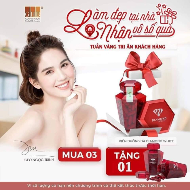 Viên uống trắng da Diamond White - Lựa chọn hoàn hảo cho làn da trắng sáng - 1