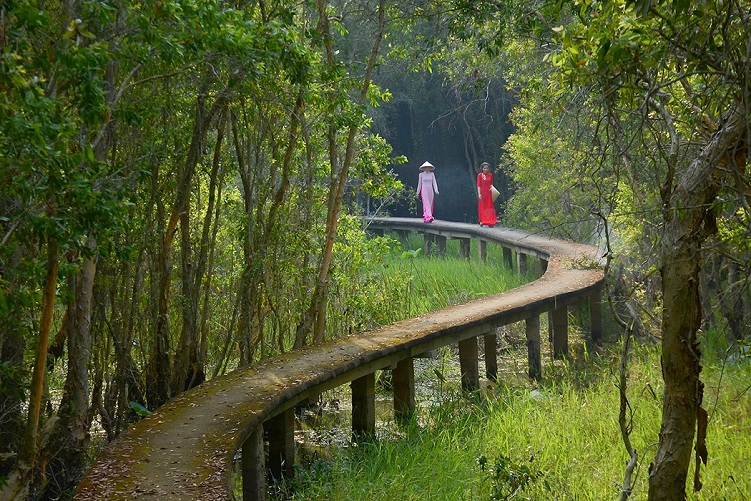 Làng nổi Tân Lập Long An
