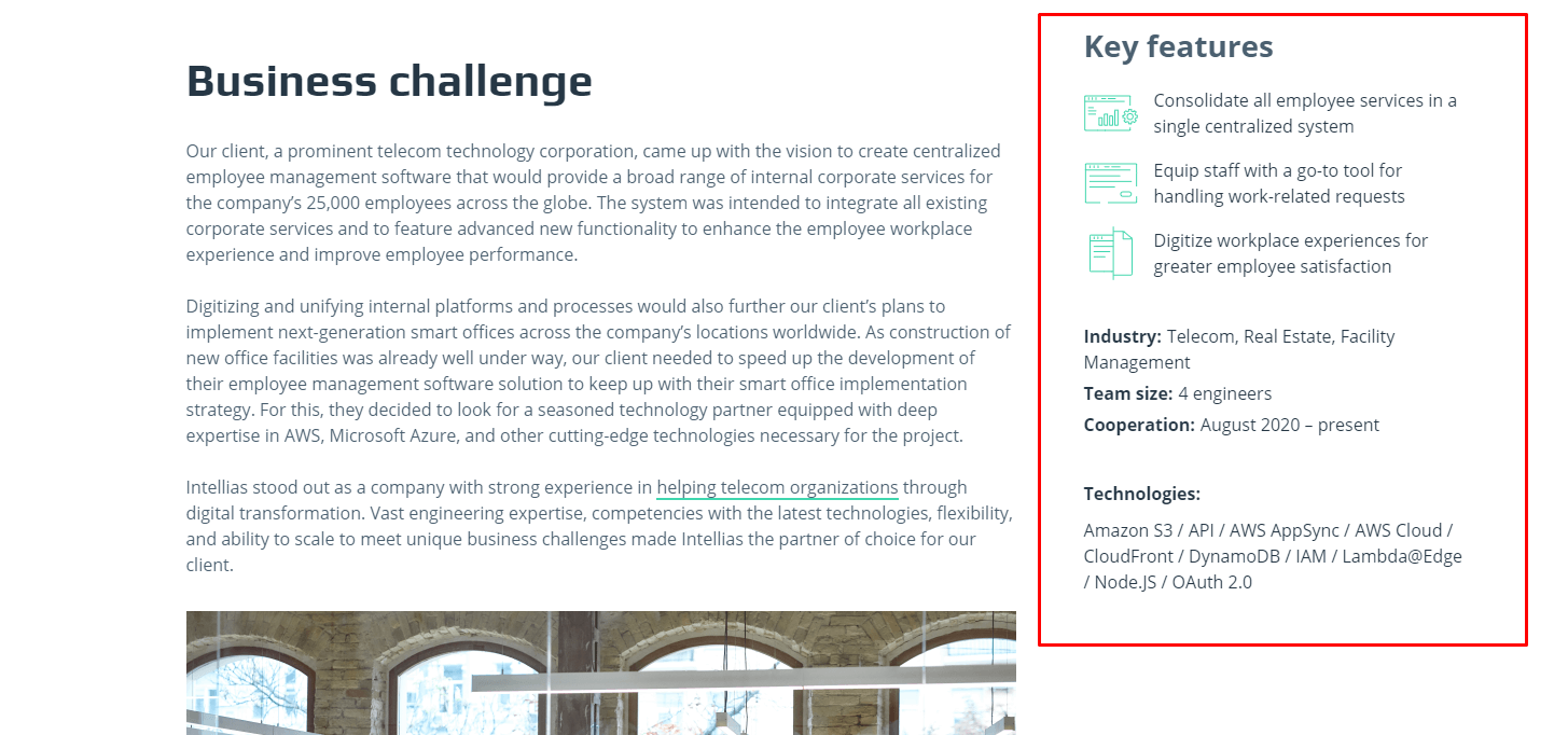 Project Key Facts