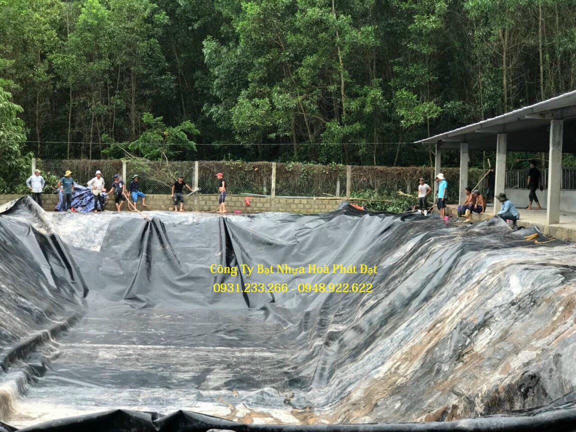 CUNG CẤP MÀNG BẠT CHỐNG THẤM NƯỚC HDPE, THI CÔNG BẠT LÓT AO HỒ, BẠT NUÔI TÔM CÁ, BẠT CHỨA NƯỚC HẦM BẠT BIOGAS TẠI NINH THUẬN