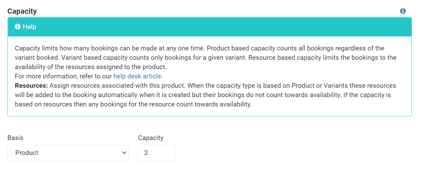 商品登録Capacity説明