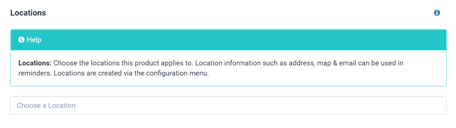 商品登録Locations説明