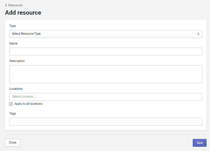 Add resource説明