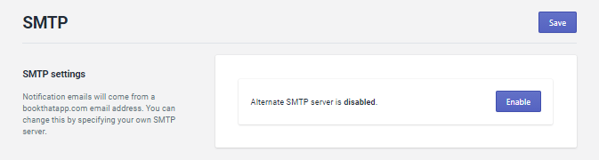 SMTPページ