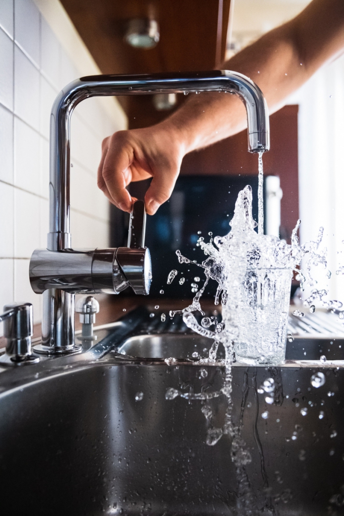 women and water