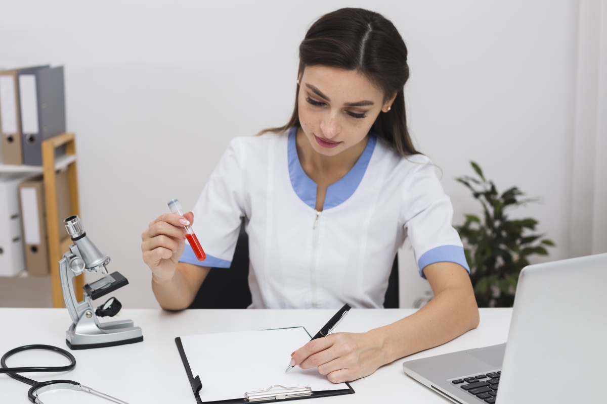 iron deficiency report interpretation