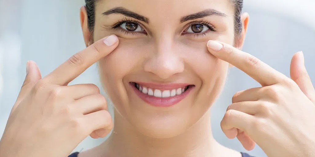 dark circles under the eyes