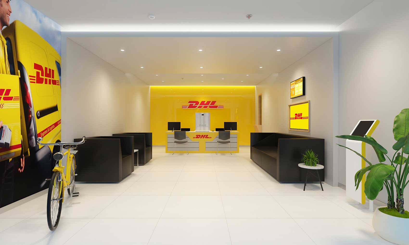 DHL's Office Interior Design Jakarta AVIP