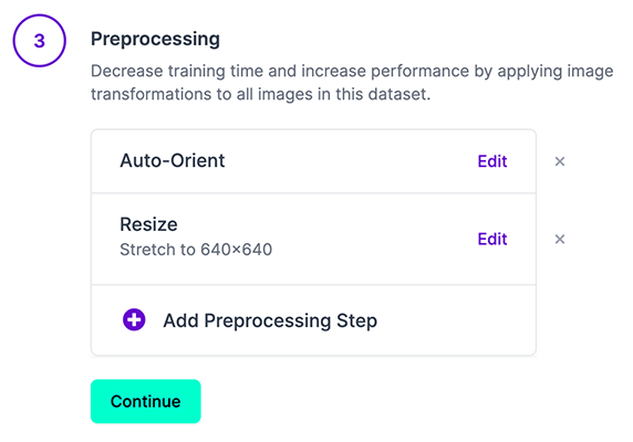 Recommended Preprocessing Steps