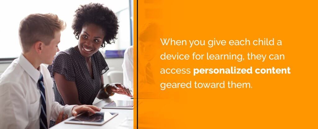 One-to-one Teaching with Technology
