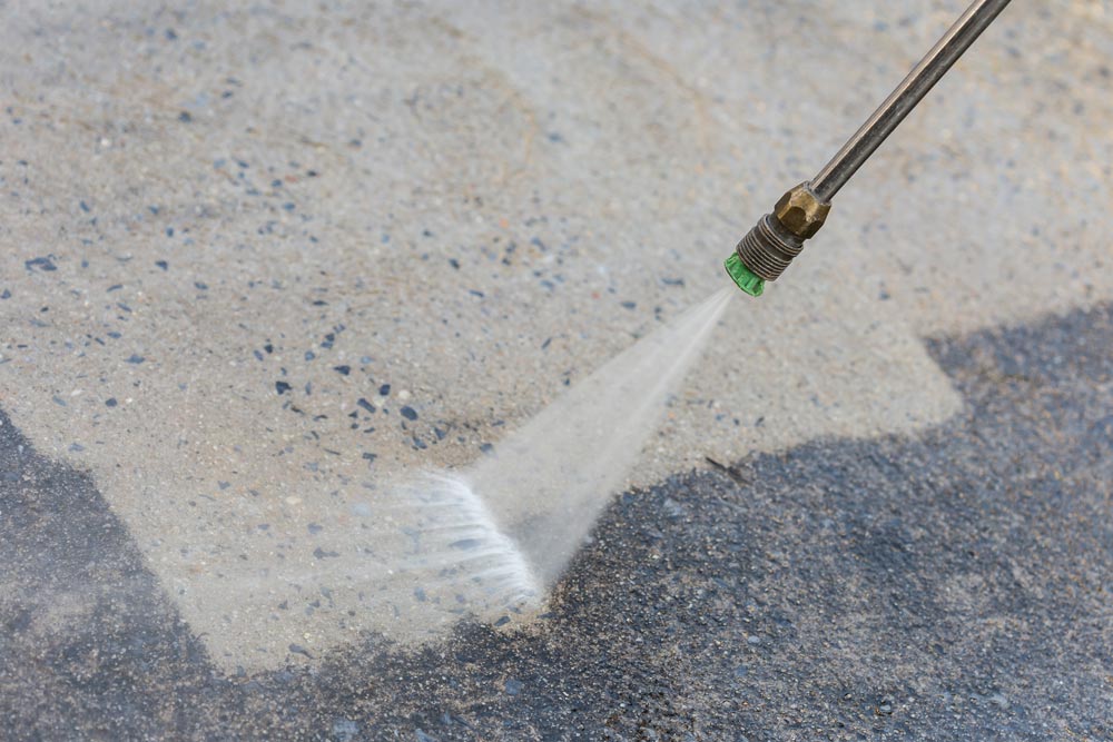 pressure washing