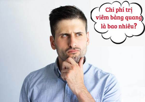 Chi phí chữa viêm bàng quang hết bao nhiêu tiền