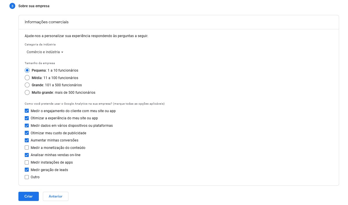 Informações da Empresa