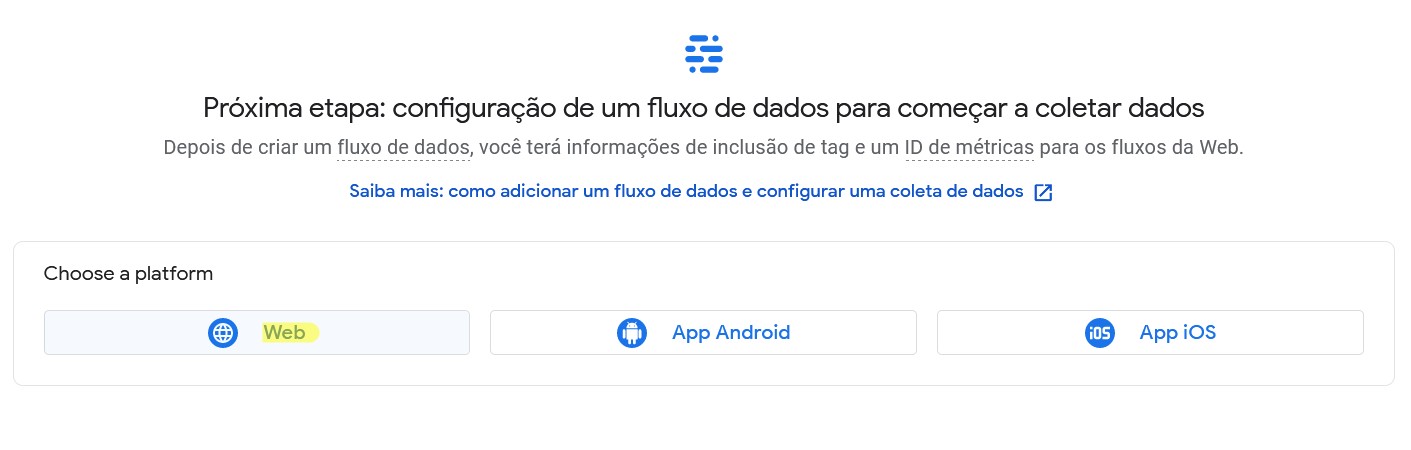 Fluxo de Dados no Google Analytics