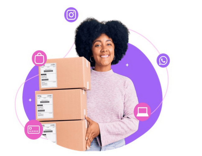 Crie uma loja virtual em menos de cinco minutos e aprenda a vender online.