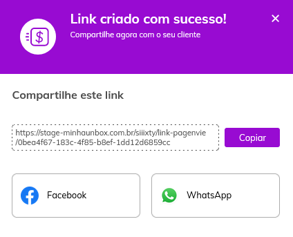 Como criar seu Link de Pagamento - Passo 6