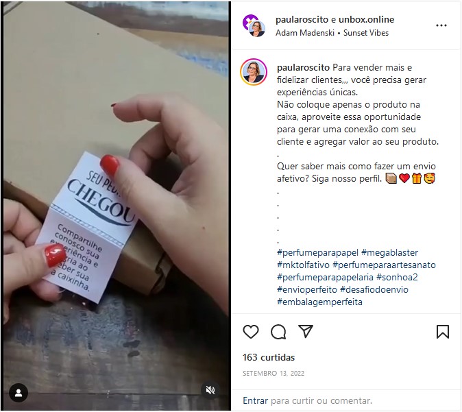 Preparando o envio perfeito - com Paula Roscito