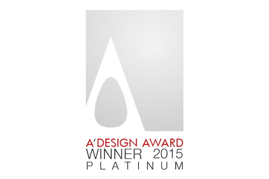 PLATINUM A'DESIGN AWARD 2015, INTERIOR SPACE AND EXHIBITION DESIGN