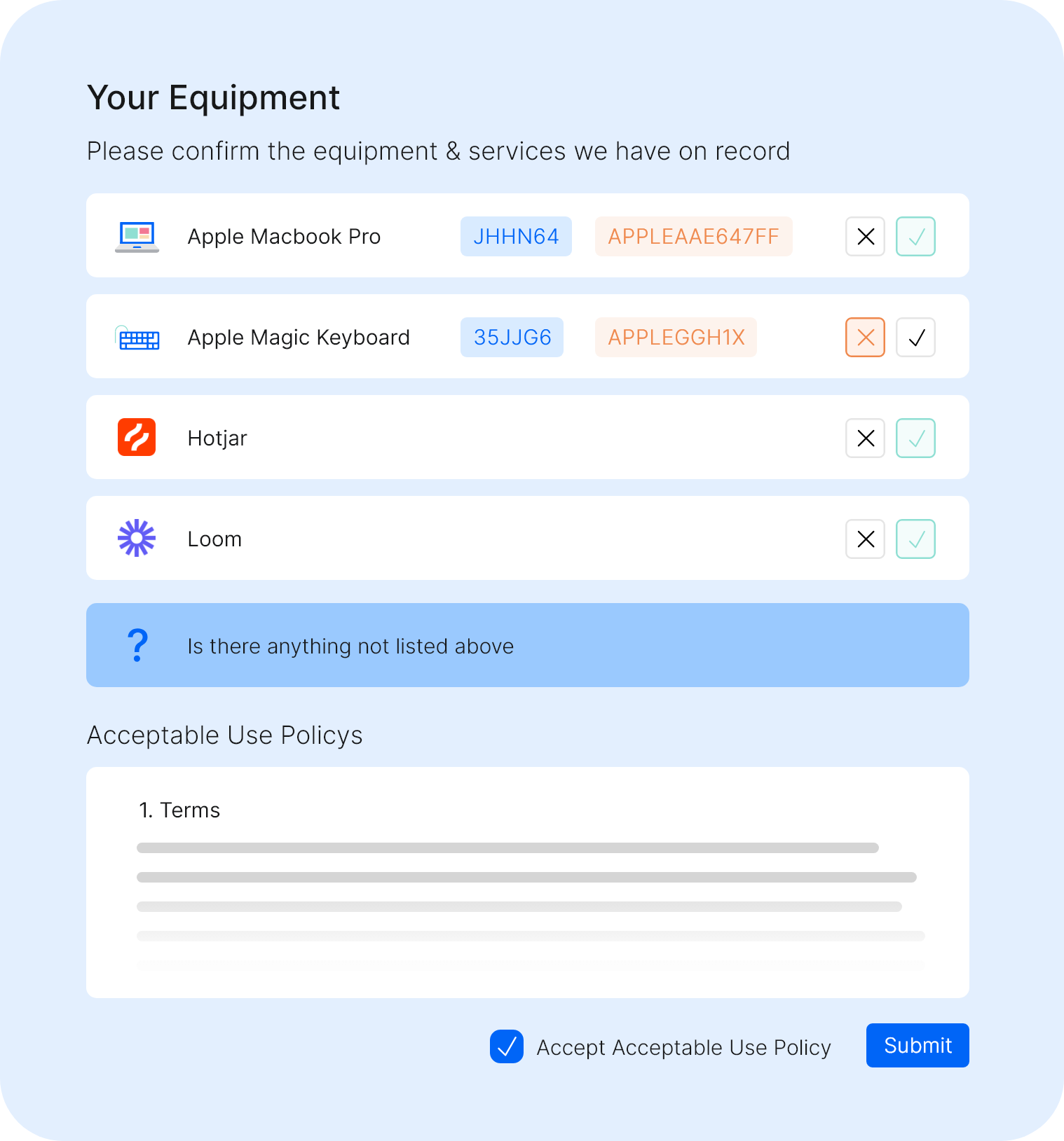 Employee audits