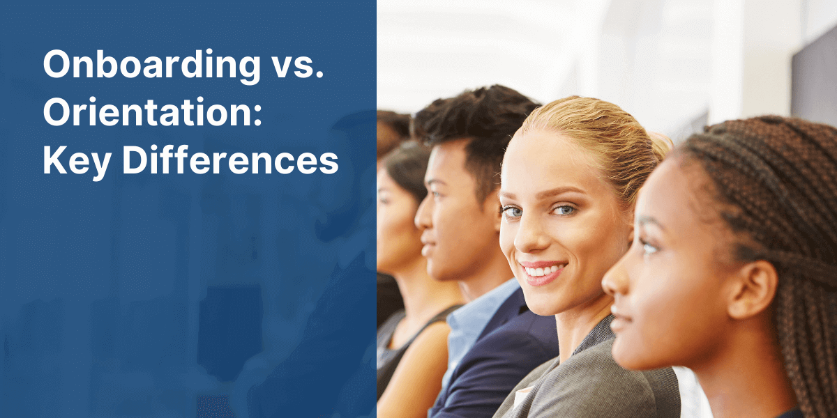 Although these terms often overlap, there are some key differences between employee orientation and onboarding. Read on to find out why you should approach each process with care.