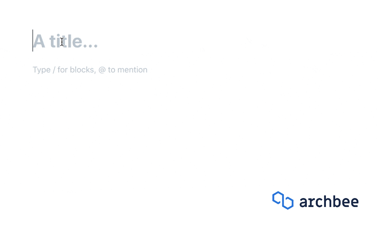Markdown Shortcuts and editing