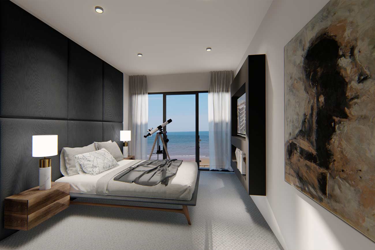 Picture of Coastal Point Contemporary Seafront Apartment Block | Zub Architecture