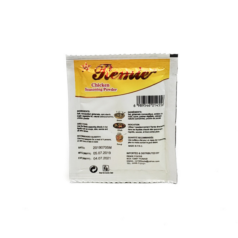 Remie Chicken Seasoning Powder MANNA INTERNATIONAL FOODS