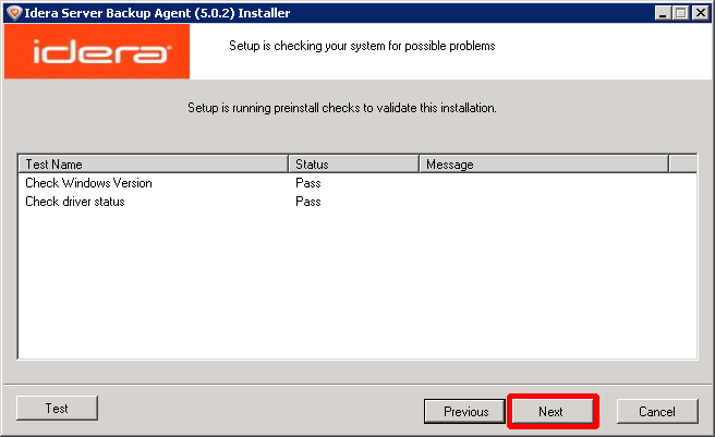 Hvordan installere R1Soft (Idera) Backup Agent på Windows? 6 Idera Server Backup Agent