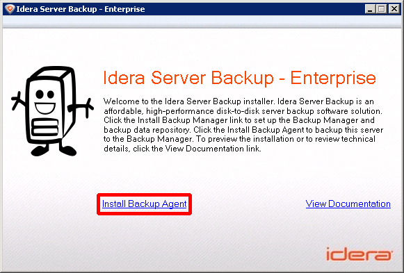 Hvordan installere R1Soft (Idera) Backup Agent på Windows? 3 Sett i gang installasjonen