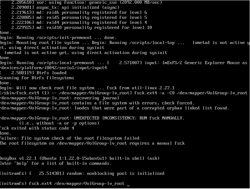 Rette diskfeil på Ubuntu 16 1 ubuntu 16