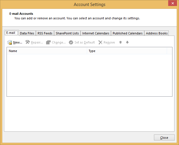 Account Settings