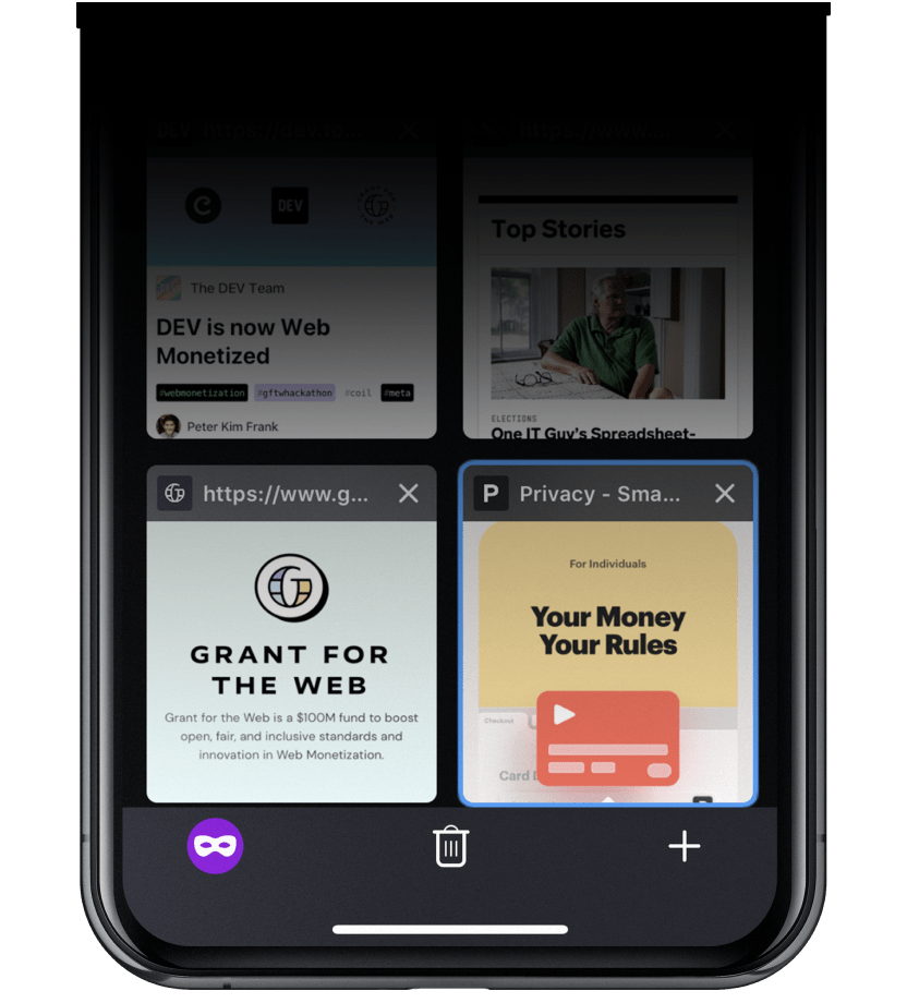 Puma Browser Seamless Payments, Private by Design.