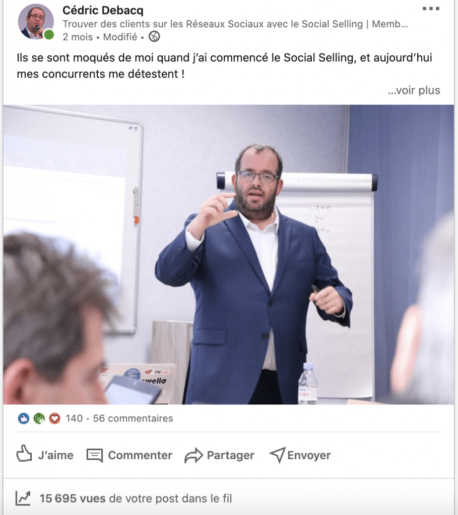 publier-linkedin-social-selling-cedric-debacq-lepuydelacom