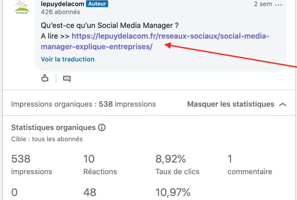 commentaire-lien-page-entreprise-linkedin-lepuydelacom