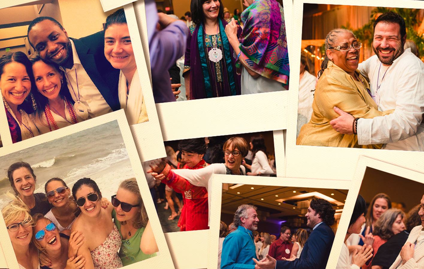 multiple images of the Sai Maa Community