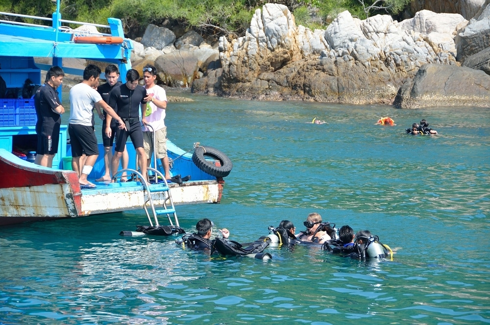 Lặn biển, Nha Trang