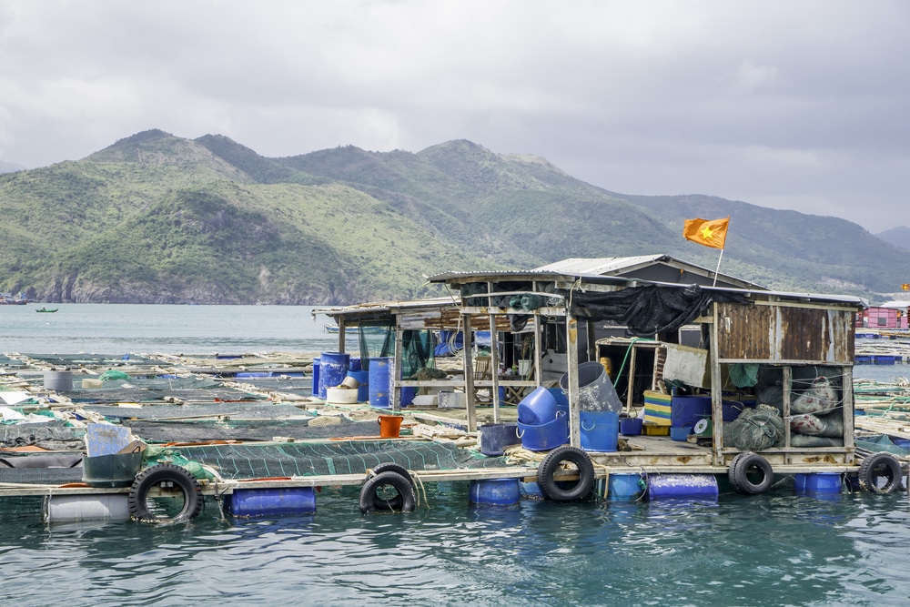Làng Chài Nổi gần Nha Trang