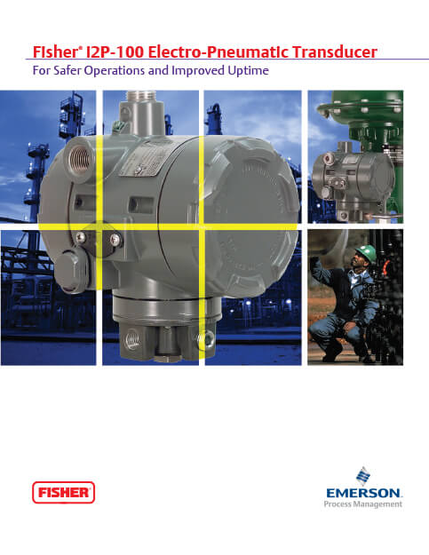No Bleed Valves | Fisher™ i2P-100