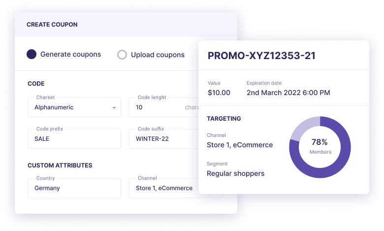 Targeting coupons for specific segments and channels can be a very effective marketing tactic.