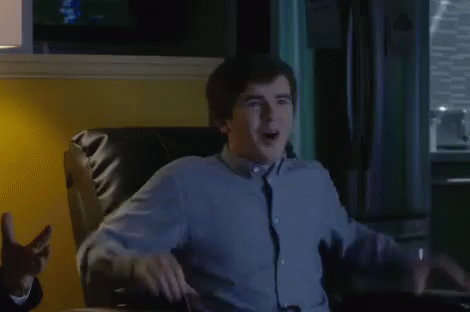 Freddie Highmore Excited GIF - FreddieHighmore Excited GoodDoctor GIFs