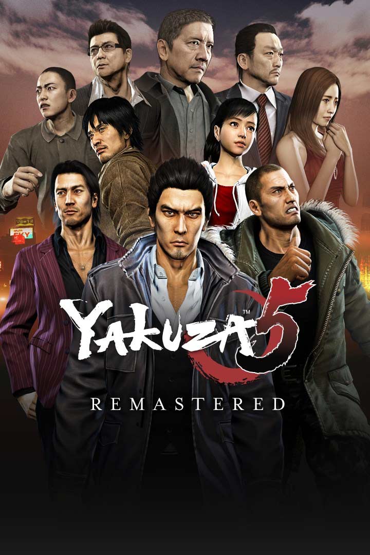 Yakuza 5 Remastered: Cover Screenshot