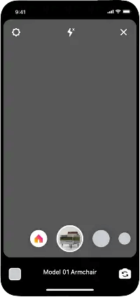 Instagram AR Effect Tray