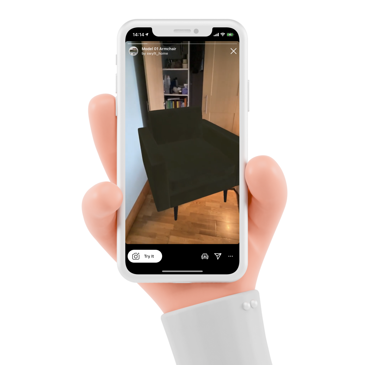 Instagram AR Effect Tray