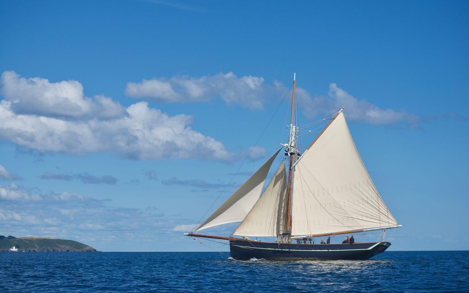 Sailing Pellew, the biggest Falmouth pilot cutter in 150 years