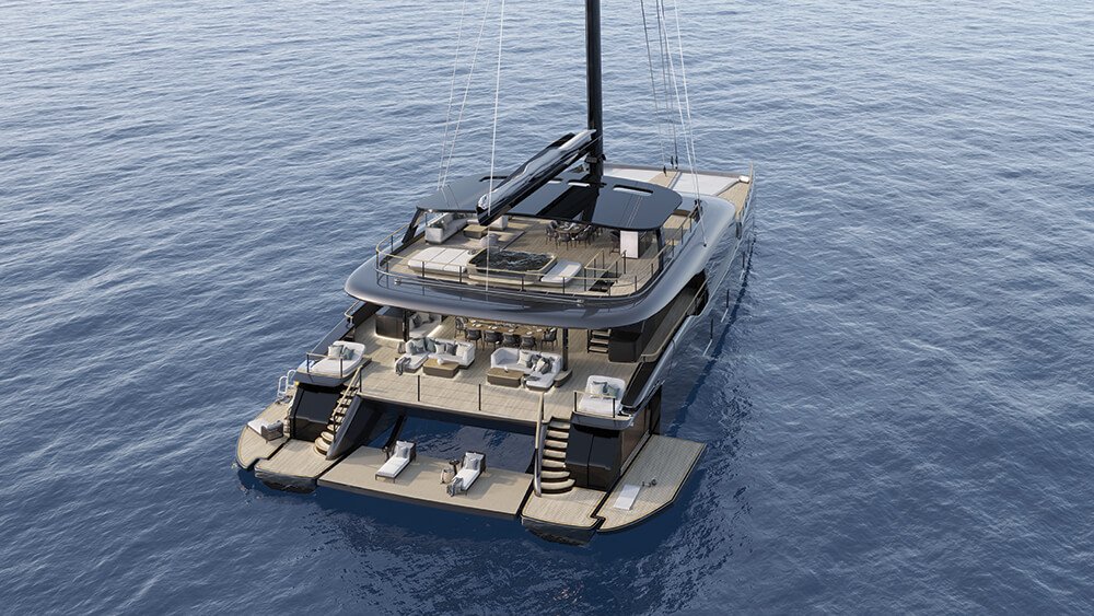 Sunreef’s New 140-Foot Sailing Catamaran