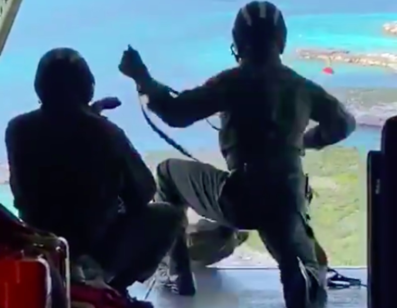 Three castaways rescued in Bahamas